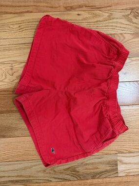 Vineyard Vines Red Elastic Waist Shorts
